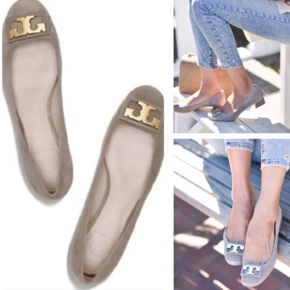 TORY BURCH Suede Pumps LIKE NEW! - Picture 5 of 8